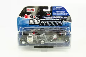 Grúa de transporte Maisto 1/64 All Stars Elite 1936 camioneta Chevy Highway Patrol - Imagen 1 de 3