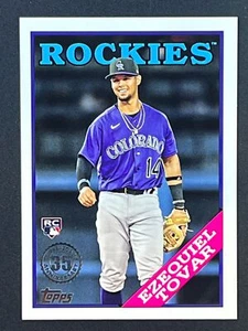 EZEQUIEL TOVAR RC 2023 Topps Series 2 1988 Anniversary #2T88-41 Rockies - Picture 1 of 2