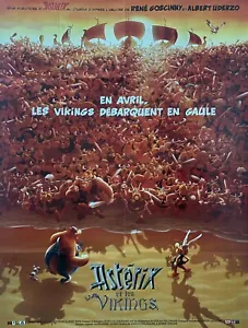 ASTERIX AND THE VIKINGS ORIG 2006 FRENCH MOVIE POSTER 63" X 47" FOLDED NEW - Picture 1 of 1
