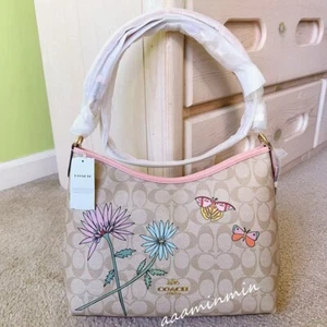 Bolso de hombro Coach X Observed By Us Laurel nuevo con etiquetas en lona exclusiva CU393 - Imagen 1 de 15