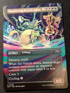 Thundering Broodwagon - Showcase - DFT - MTG - NM - EN - 0328 - Picture 1 of 1