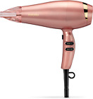 Rose Gold 2100W Hair Dryer, Ionic, Lightweight, Smooth Fast Drying, Cool Shot, 5