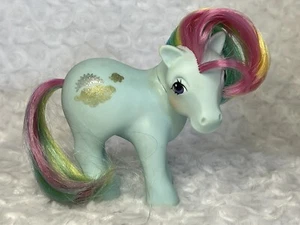 Vtg 1983 My Little Pony SUNLIGHT RAINBOW Hair G1 80's Glitter Sun Clouds MLP - Picture 1 of 9