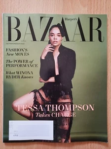 Tessa Thompson, Maggie Rogers, Winona Ryder Harpers Bazaar Magazine August 2022 - Picture 1 of 12