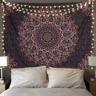 Throw Rug Sandy Beach Bohemian Mandala Tapestry Wall Hanging Blanket Mattress