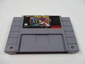 STUNT RACE FX Super Nintendo SNES cartuccia gioco autentica! - Foto 1 di 3