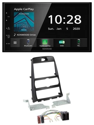 Kenwood Bluetooth MP3 DAB USB 2DIN Autoradio für Hyundai Genesis BK 10-12 - Bild 1 von 4