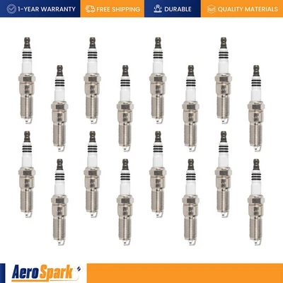 Set of 16 Spark Plugs for Hemi Chrysler Mopar Jeep RAM Dodge 5.7L RE14MCC4 570 - Image 1 of 4