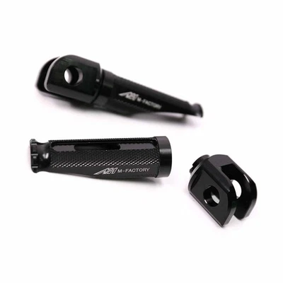 Clavijas delanteras Shinobi negras Racing para Honda CBF 1000 F 06-11 12 13 14 15 16 Foto 1 de 4