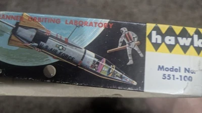 HAWK #551-100 LABORATORIO ORBITAL TRIPULADO (1966 LANZAMIENTO ANTICIPADO, HB) Foto 1 de 4