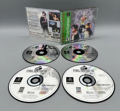 Final Fantasy VIII 8 (PlayStation 1, PS1) Grandes éxitos - Sin manual Foto 1 de 4