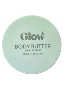 Glow Made In England Body Butter (Scent: Honey Coconut): 250ml - Picture 1 of 6