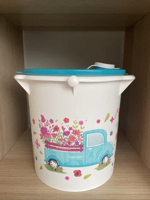 Tupperware Eimer Dose Bunt 5 L Tragegriff Auto Neu  - Bild 1 von 4