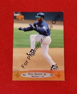 1996 Upper Deck #100 Ken Griffey Jr Promo Seattle Mariners MLB Car NM-MT+ - Picture 1 of 2