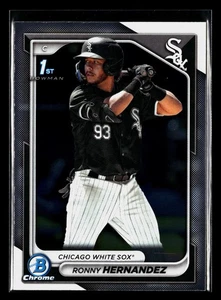 Ronny Hernandez 2024 Bowman Chrome Prospect 1st #BCP-92 White Sox Rookie *026 - Picture 1 of 2