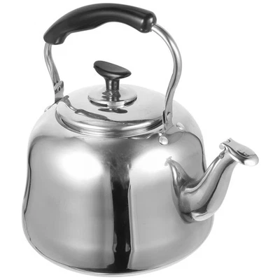 1 PZ Pratico ristorante Tea Pot Home Acqua Bollitore Bollitore (Argento) - Immagine 1 di 4