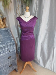 Gorgeous Coast Dress Size 14 Purple Classic Elagant Wedding Ascot Cruise - Picture 1 of 6