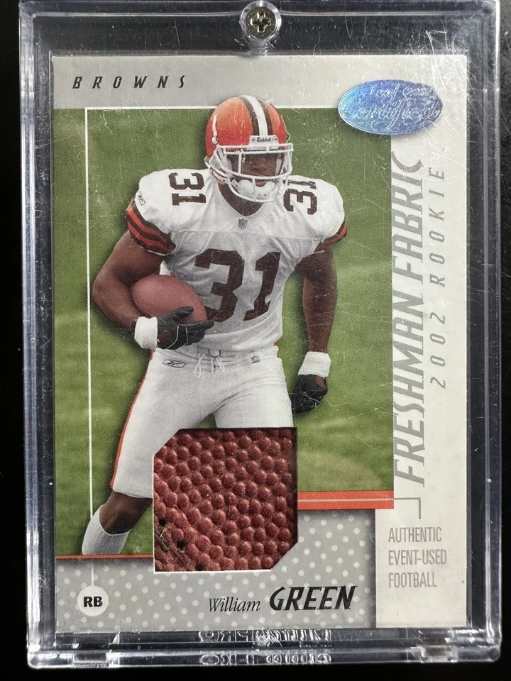 2002 Leaf Certified - Freshman Fabric William Green #113 /800 (MEM, RC) - Image 1 of 2