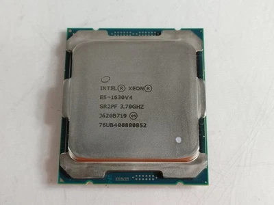 Lotto Di 2 Intel SR2PF Xeon E5-1630 V4 3.7 GHz LGA 2011-3 CPU Server - Immagine 1 di 4