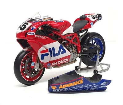 Minichamps 1/12 Scale 122 040255 - Ducati 999F04 Motorbike WSB 2004 - R. Laconi - Image 1 of 4
