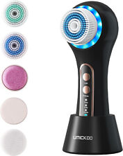 Face Scrubber Exfoliator,Facial Cleansing Brush Rechargeable IPX7 Waterproof