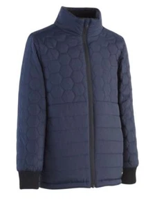 CALVIN KLEIN JEANS Boys M(10-12) Navy Hexagon Quilted Jacket NWT $100 - Picture 1 of 2