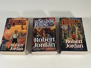 The Wheel of Time Boxed Set Books 4-6 Shadow Rising Fires of Heaven Lord Chaos - Bild 1 von 15