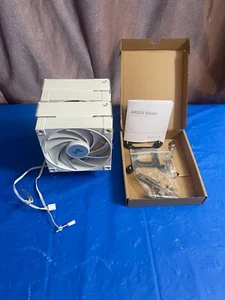 DEEPCOOL AK620-WH DUAL CPU FAN HEATSINK FOR PARTS OR REPAIR - Picture 1 of 8