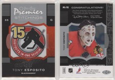 2007-08 O-Pee-Chee Premier Stitchings Variation /99 Tony Esposito #PS-TE HOF