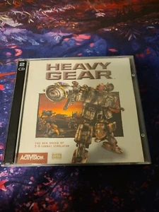 Heavy Gear Activision 3-D Combat Simulator 2 Disk CD-Rom PC Game 1997 - Picture 1 of 3
