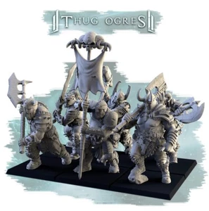 Schläger Oger [6] - Txalri Fabrik Miniaturen 28 mm - Oger - Bild 1 von 7