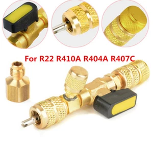 Removedor/instalador de núcleo de válvula para herramienta HVAC/R de 1/4+5/16" puerto R22 R410A R404A R407C - Imagen 1 de 11