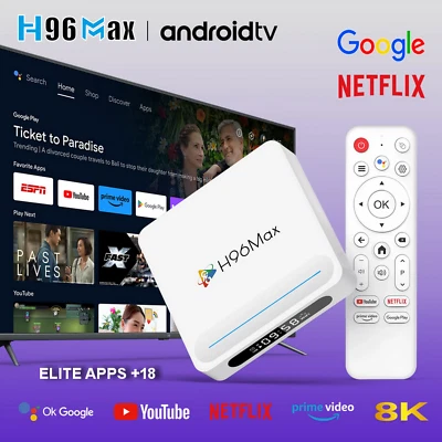 H96 Max TV Box Android 14 Allwinner H618 PLUS 8K ELITE vs. os12 Superbox S6 Max - Image 1 of 4