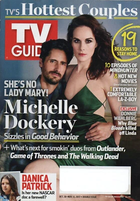 TV GUIDE October 30 2017 Michelle Dockery Juan Diego Botto William H. Macy - Image 1 of 3