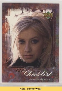 2000 Upper Deck Christina Aguilera Reflection Christina Aguilera #45 READ 0b3