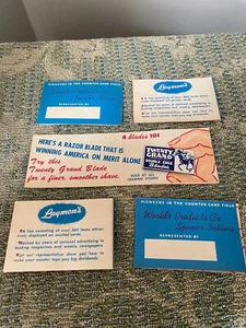 Vintage Laymon's World's Products Co. TWENTY GRAND Double Edge Razor Blades 1930 - Picture 1 of 13
