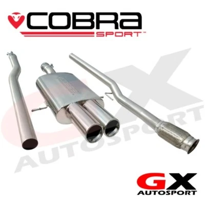MN12 Cobra Sport Mini Cooper S Coupe R58 Mk2 11> Cat Back sin res - Imagen 1 de 4