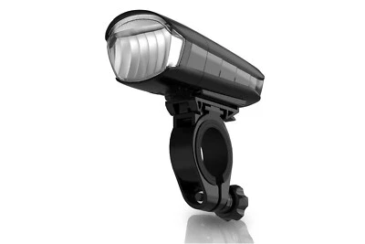 Fahrrad Licht vorne 30/15 Lux Batterie Leuchte schwarz LED Dansi