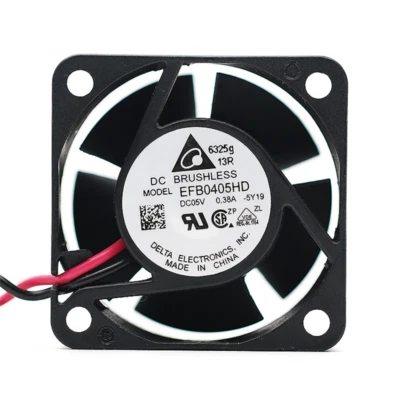 New original EFB0405HD 4020 4cm 5V 0.38A switch server gale volume cooling fan - Image 1 of 3