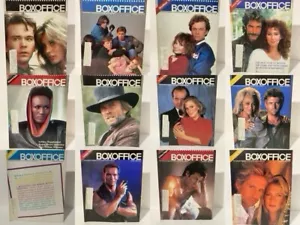 1985 BOXOFFICE Magazine Complete Year! All 12 Editions.  SUPER RARE ROCKY! VGC! - Picture 1 of 24