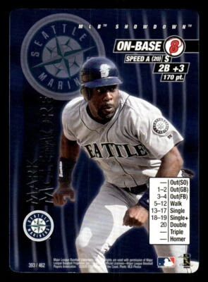 2001 MLB Showdown #393 Mark McLemore   Excellent - Image 1 of 2