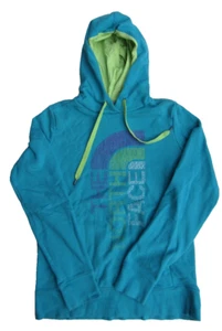 The North Face Women's Blue & Purple Pullover Logo Hoodie Sweatshirt-Medium T111 - Picture 1 of 6