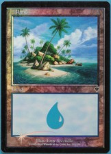 Island (335) FOIL Invasion PLD Basic Land MAGIC MTG CARD (ID# 209153) ABUGames