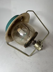 Vintage Turner Propane  Lantern, Original Green Logo Globe. Heavy Duty Made - Picture 1 of 8