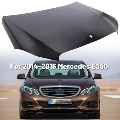 Aluminum Hood Panel Bonnet Shell Fit 2014 2015 2016 Mercedes-Benz E250 E350 Foto 1 de 4