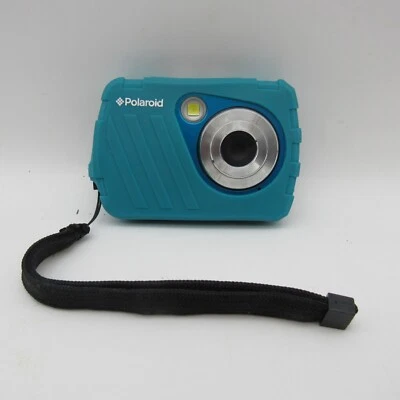 Polaroid ISO48 16 MP Digital Waterproof Camera Tested & Working Blue - Image 1 of 4