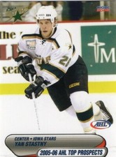 Yan Stastny 2005-06 AHL Top Prospects Iowa Stars