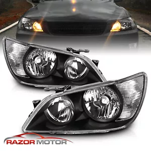 2001-2005 Factory Black OE Headlight Assembly Pair for Lexus IS300 Left+Right - Bild 1 von 7