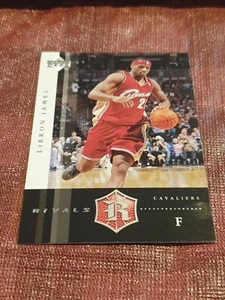 2004 UD Rivals Lebron James #10 - Cleveland Cavaliers - Picture 1 of 1