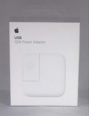Apple USB 12W Power Adapter Wall Plug - MGN03AM/A - NEW OPEN !!! - Image 1 of 3
